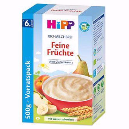 Picture of Hipp Bio Milchbrei Feine Früchte 500g (德國喜寶有機無糖水果米糊500g)