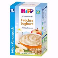 Picture of HiPP Bio-Milchbrei Früchte-Joghurt 500g (德國喜寶無糖水果酸奶益生菌米糊500g)