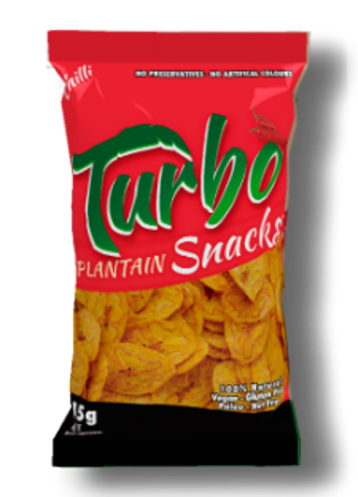 Picture of Turbo Plantain Snacks  45g Chilli